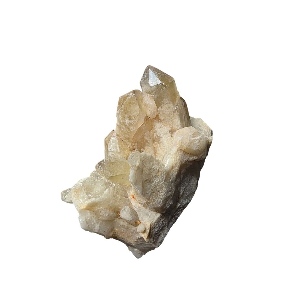 Natural Quartz Crystal Cluster Raw Specimen